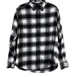 J. Crew Factory Plaid Flannel Button Shirt